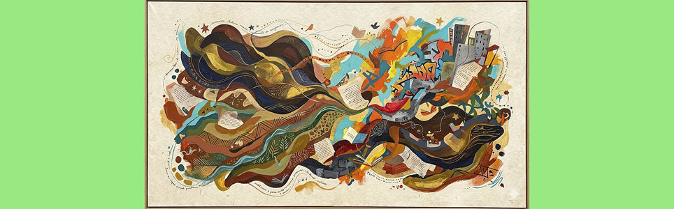 Presença negras, indígenas e periféricas na literatura para as infâncias.