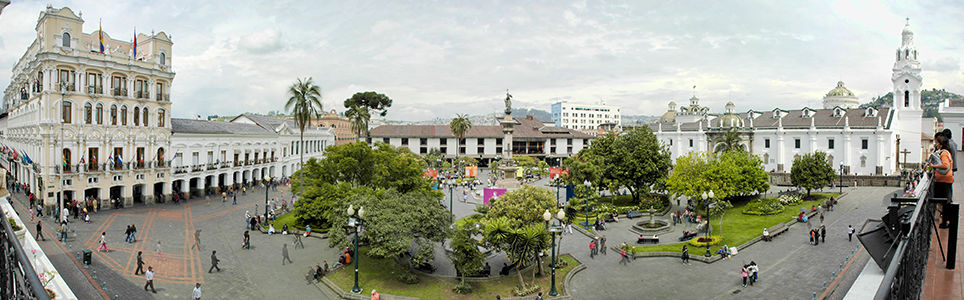 Viver o Centro Histórico de Quito