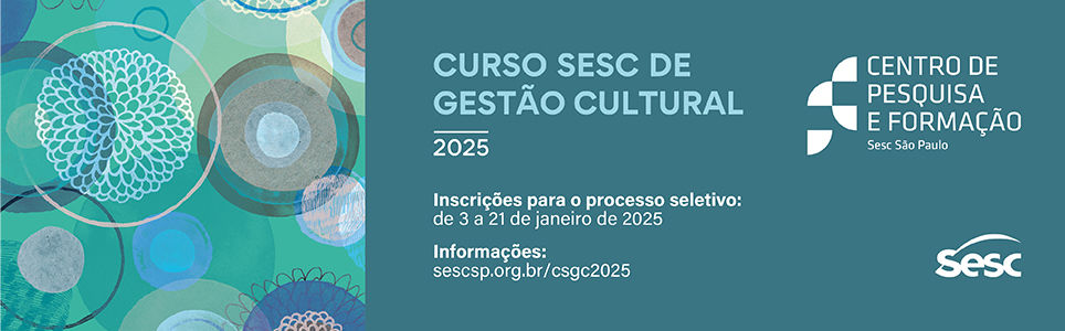 Curso Sesc de Gestão Cultural 2025