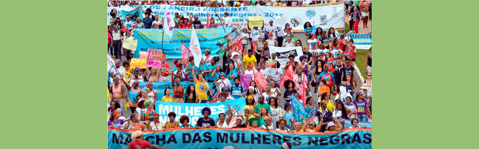 Mulheres Negras em Marcha - Por Direitos, Justiça, Reparação e Bem Viver