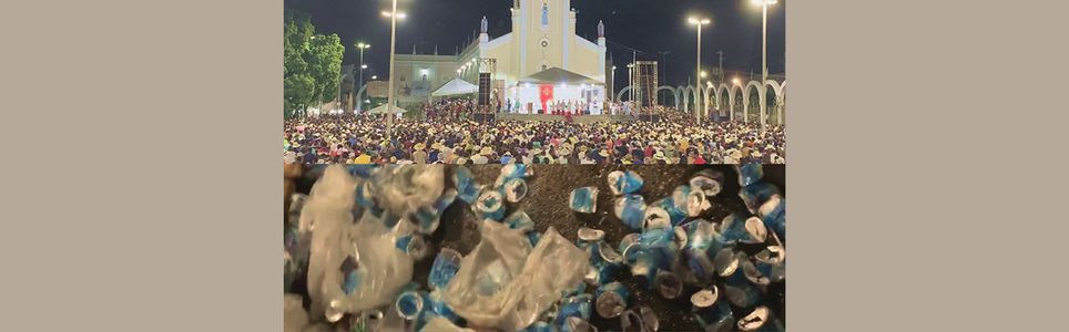Cabeça no céu e lixo no chão: megaeventos (in)sustentáveis