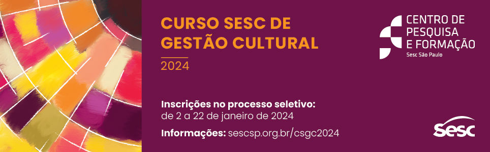 Curso Sesc de Gestão Cultural 2024