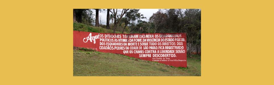 O Cemitério Dom Bosco como Lugar de Memória da Ditadura Militar