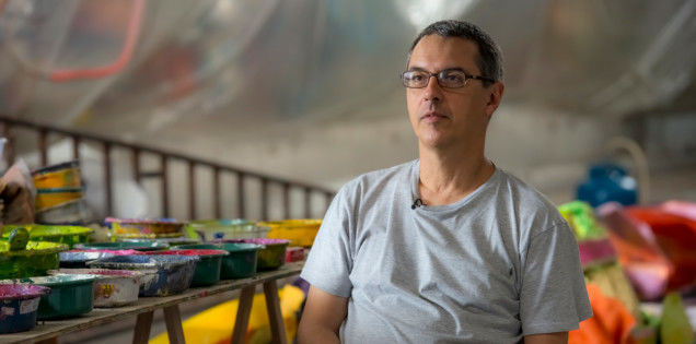 Entrevista a Nuno Ramos no contexto da exposição Opening na